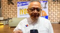 Calon Bupati Sukabumi Iyos Somantri Diberendel Pertanyaan oleh Mahasiswa dan Gen Z