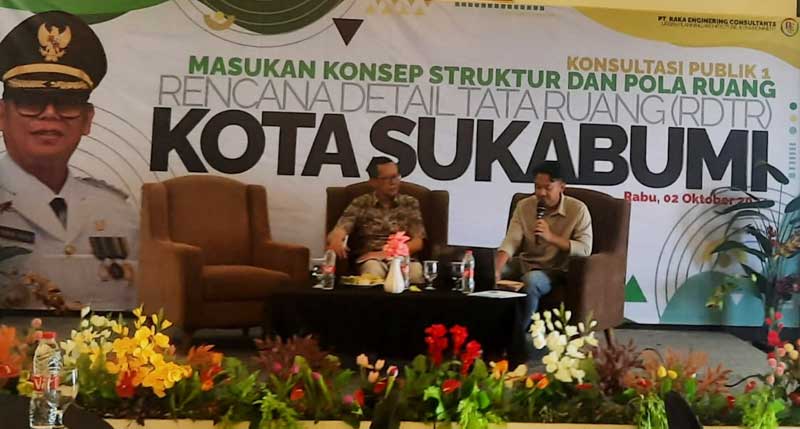 DPUTR Kota Sukabumi Gelar Konsultasi Publik RDTR