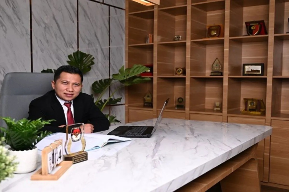 Ketua Divisi Data dan Informasi KPU Provinsi Jawa Barat Ahmad Nur Hidayat. (KPU Jabar)