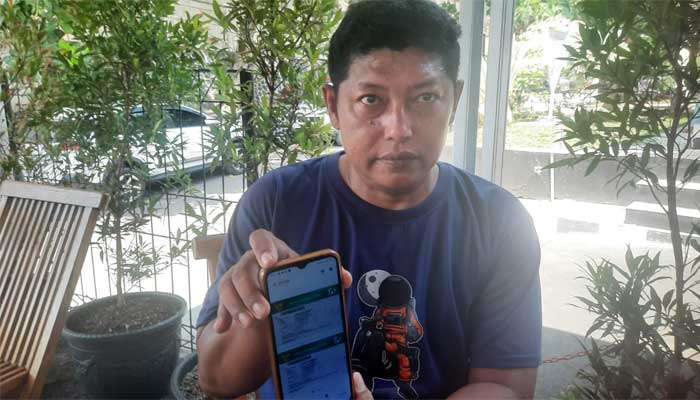 Erwan Suhendar ketua RT 10, RW 05, Kampung Loji