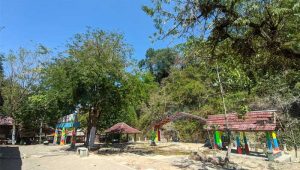 Gazebo di Geyser Cisolok Sukabumi Rusak, Dispar Akan Lakukan Perbaikan