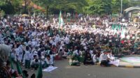 Ribuan Santri Padati Alun-Alun Palabuhanratu Sukabumi, Sambut Hari Santri Nasional 2024