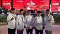 Potret Tiga Anggota DPR RI Hadir pada Debat Publik Paslon Bupati, Hergun: Iyos-Zainul Wajib Menang!
