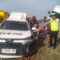 Mobil kru TVOne yang mengalami kecelakaan di KM 315 Tol Batang-Pemalang, Jawa Tengah, Kamis pagi (31/10/2024). (Humas Polres Pemalang)