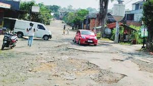 DPUTR Kota Sukabumi Segera Garap Perbaikan Jalan Merbabu