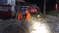 Jalur Lingkar Selatan Sukabumi Banjir, Pengendara Putar Arah