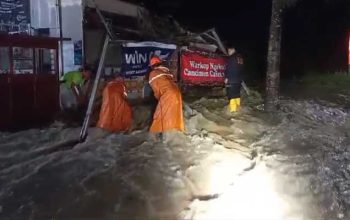 Jalur Lingsel Sukabumi Banjir