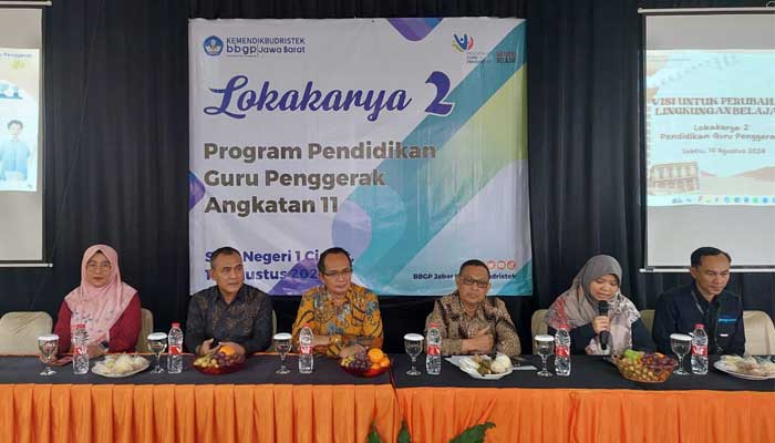Kadisdik Kabupaten Sukabumi Hadiri Lokakary