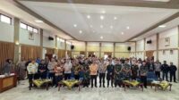 Jaga Kondisi Kamtibmas di Kabupaten Sukabumi, Kapolres dan Forkopimda Kumpulkan Puluhan Ormas dan Guru
