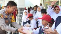 Dukung Program Pemerintah, Kapolres Sukabumi Gelar Makan Siang Gratis untuk Pelajar Berkebutuhan Khusus