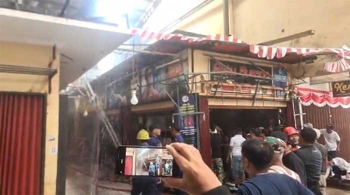 Kebakaran Pasar Palabuhanratu Sukabumi