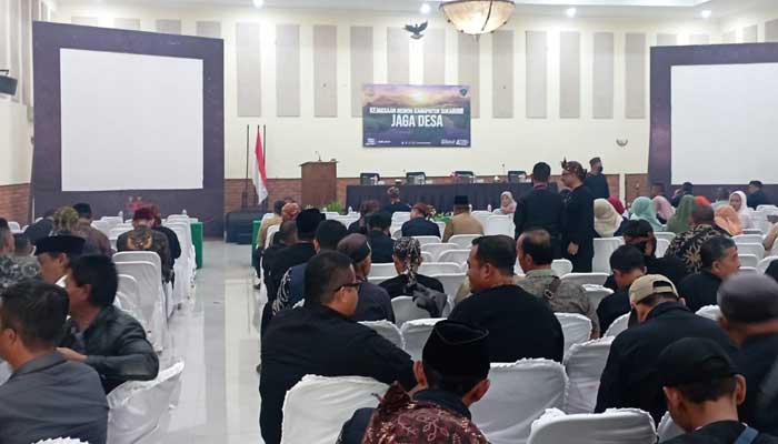 Kejari Kabupaten Sukabumi Jaga desa
