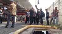 Komisi II DPRD Kabupaten Sukabumi Sidak Salah Satu Supermarket di Palabuhanratu, Begini Hasilnya