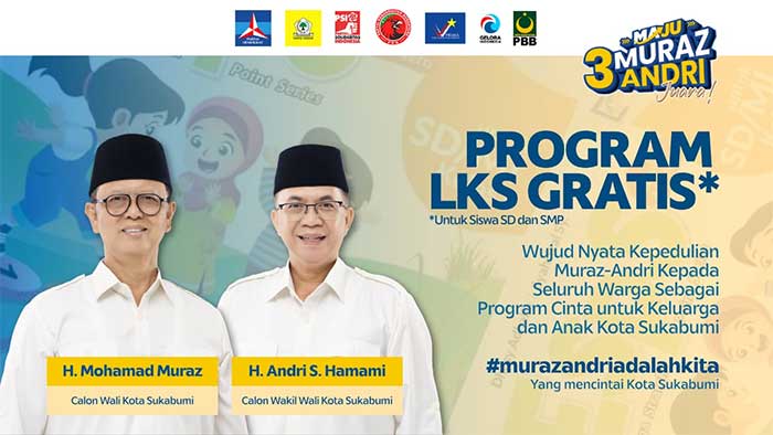 Mohamad Muraz Luncurkan Program Buku LKS Gratis
