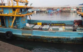 ABK kapal ditemukan terombang ambing ditengah laut Palabuhanratu