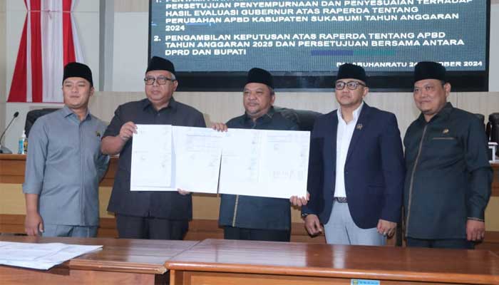 Paripurna DPRD Kabupaten Sukabumi