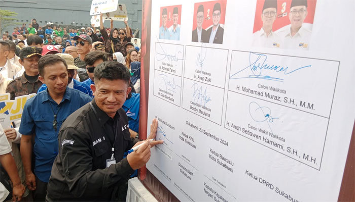 Paslon Pilkada Kota Sukabumi 2024