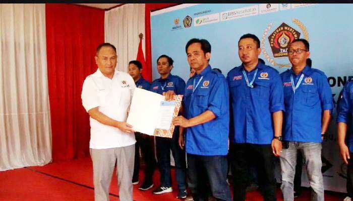 Pengurus PWI Kabupaten Sukabumi Periode 2024-2027