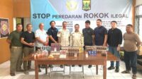 Satpol PP Kabupaten Sukabumi Amankan Ribuan Batang Rokok Ilegal dari Empat Kecamatan