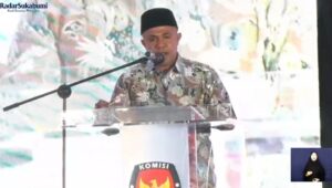 KPU Kabupaten Sukabumi Gelar Debat Pertama di Nusa Putra, Ini Pesannya