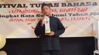 Siswa SDN Pakujajar CBM Kota Sukabumi, Fawwaz Raih Juara Kedua Biantara Putra FTBI