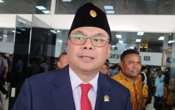 Anggota DPR RI terpilih Romy Soekarno di Kompleks Parlemen, Jakarta, Selasa (1/10/2024). (Bagus Ahmad Rizaldi)
