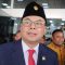 Anggota DPR RI terpilih Romy Soekarno di Kompleks Parlemen, Jakarta, Selasa (1/10/2024). (Bagus Ahmad Rizaldi)