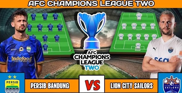 live Streaming Persib Bandung lawan Lion City Sailors, Kamis 24 Oktober 2024.