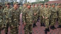 Potret Prabowo dan Kabinet Merah Putih Kompak Pakai Baju Militer