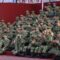 Presiden Prabowo Subianto saat berbicara di hadapan Kabinet Merah Putih di Lapangan Saptamarga, Akademi Militer, Kota Magelang, Jawa Tengah, Jumat (25/10/2024). (Tim Media Prabowo Subianto)