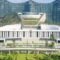 Istana Negara dan Istana Garuda di Ibu Kota Nusantara (IKN), Kalimantan Timur. (Kementerian PUPR)