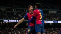Barcelona Tumbangkan Madrid 4-0 di El Clasico pertama