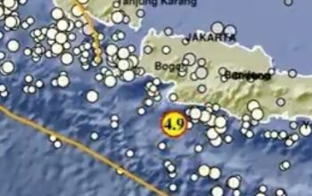 Baru saja Selasa  (8/10/2024) wilayah Sukabumi digoyang gempa 4,9 Magnitudo. Berdasarkan catatan Badan Meteorologi Klimatologi dan Geofisika (BMKG) mencatat lokasi gempa pada titik