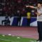 Pelatih Timnas Indonesia Shin Tae-yong memberikan arahan kepada pemainnya dari tepi lapangan saat pertandingan Grup C putaran ketiga Kualifikasi Piala Dunia 2026 Zona Asia di Stadion Utama Gelora Bung Karno, Senayan, Jakarta, Selasa (10/9/2024). ANTARA FOTO/Hafidz Mubarak A/sgd/tom/am.