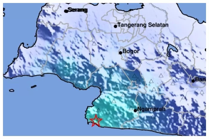 Pagi ini, wilayah Kabupaten Sukabumi, diguncang gempabumi tektonik pada Rabu (2/20/2024) pagi pukul 08.09 WIB. Hasil analisa BMKG menunjukkan bahwa gempabumi ini berkekuatan M 4,5.