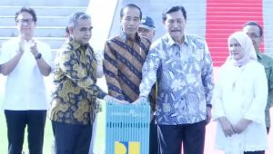 Potret Jokowi Resmikan Istana Negara di IKN