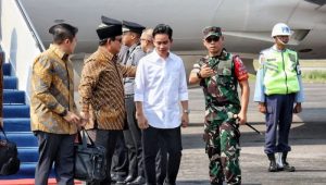 Presiden Terpilih Prabowo Bersilaturahmi di Rumah Pribadi Jokowi di Solo