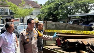 Polda Jabar Tangkap 3 Pencuri Besi Rel Kereta Api