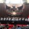 Pegawai MPR melaksanakan Gladi Kotor pelantikan Presiden dan Wakil Presiden 2024-2029 di Ruang Rapat Paripurna I, Gedung Nusantara, Kompleks Parlemen, Senayan, Jakarta, Jumat (18/10/2024). (Dery Ridwansah/ JawaPos.com)