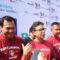 Menteri Kesehatan Budi Gunadi Sadikin bersama Pj Gubernur Jawa Barat Bey Triadi Machmudin dalam peringatan HUT ke-101 RSUP Hasan Sadikin di Gedung Sate Bandung, Sabtu (19/10/2024). (Ricky Prayoga)