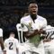 Pemain Real Madrid Vinicius Junior dalam foto bertanggal 9 Mei 2023. (Photo by JAVIER SORIANO / AFP) (AFP/JAVIER SORIANO)