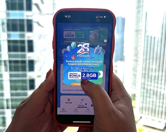 BANYAK DISKON: XL Axiata Kembali menghadirkan program spesial Ulang Tahun yang berlaku untuk layanan XL Prabayar, XL PRIORITAS, AXIS, XL SATU , dan XL Axiata Business Solutions. Pelanggan bisa mendapatkan promo dan bonus menarik mulai 7-11 Oktober 2024 melalui aplikasi myXL, dan AXISNet.