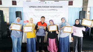 Lawan Stunting di Desa Dawuan Barat, PT Pertamina Patra Niaga Fuel Terminal Cikampek Gelar Program Upskilling