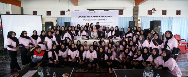 LAWAN STUNTING: Pertamina Patra Niaga Regional JBB melalui Fuel Terminal Cikampek gelar Upskilling Kader Kesehatan Posyandu Cempaka dan Posyandu Remaja Resep di Purwakarta Pada hari Sabtu (5/9). (ist)