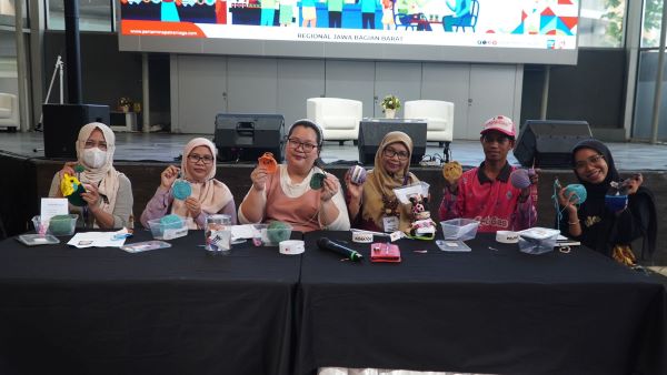 PERTAMINA UMK: Pertamina Patra Niaga Regional Jawa Bagian Barat (JBB) menutup rangkaian pameran Small Medium Enterprise (SME) Market 2024 pada Minggu (13/10). (ist)