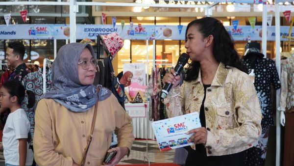 PERTAMINA UMK: Pertamina Patra Niaga Regional Jawa Bagian Barat (JBB) menutup rangkaian pameran Small Medium Enterprise (SME) Market 2024 pada Minggu (13/10). (ist)