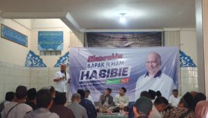 Cagub Ilham Habibie Silaturahmi dengan Tokoh di Citeureup, Terima Keluhan Susah Kerja