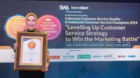 Konsisten Menajaga Pelayanan Kepada Nasabah, bank bjb Raih Penghargaan Indonesia Customer Service Quality Award 2024