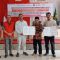 Masyarakat dua desa di wilayah Kabupaten Sukabumi, Jawa Barat mendapatkan hibah infrastruktur internet komunitas berbasis satelit.