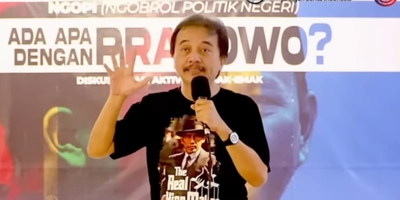 Pakar telematika Roy Suryo/Repro
